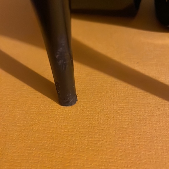 Vintage Fendi Suede Buckle Peep Toe Heels - Picture 6 of 9